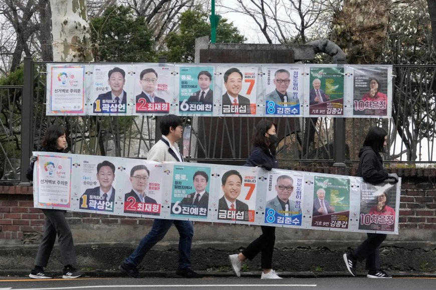 South Korean Parliamentary Election to Set Tone for Rest of Leader’s Term